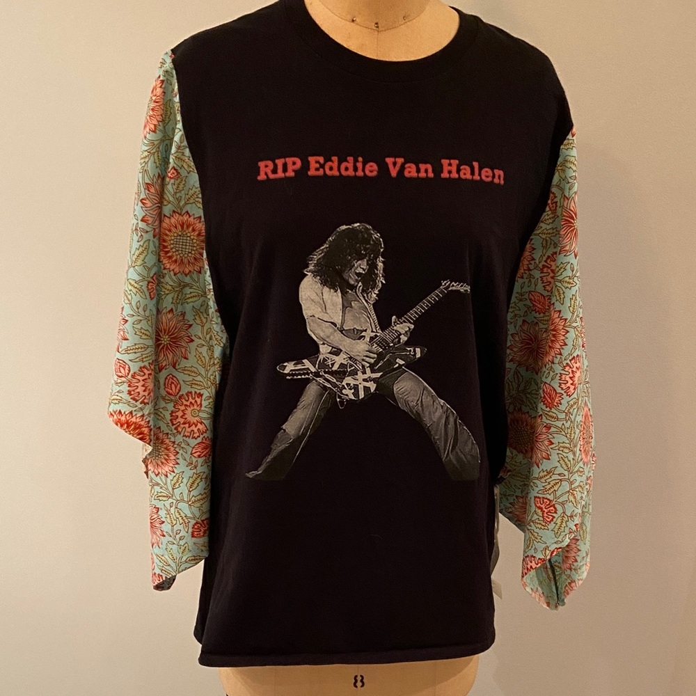 One of a kind boho tee